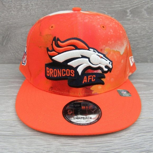 Denver Broncos New Era NFL 9FIFTY Snapback Hat Tie Dye One Size NEW - Picture 2 of 12